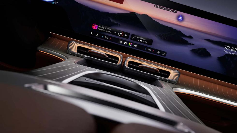 Η νέα ηλεκτρική Mercedes GLC λανσάρει ταμπλό που είναι όλο οθόνη!